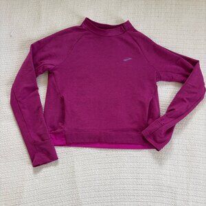 Brooks Women's Notch Thermal Long Sleeve, medium